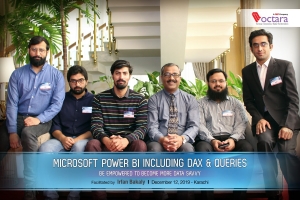 Octara Training, Excel, Power BI, Irfan Bakaly, Pakistan, Dashboard