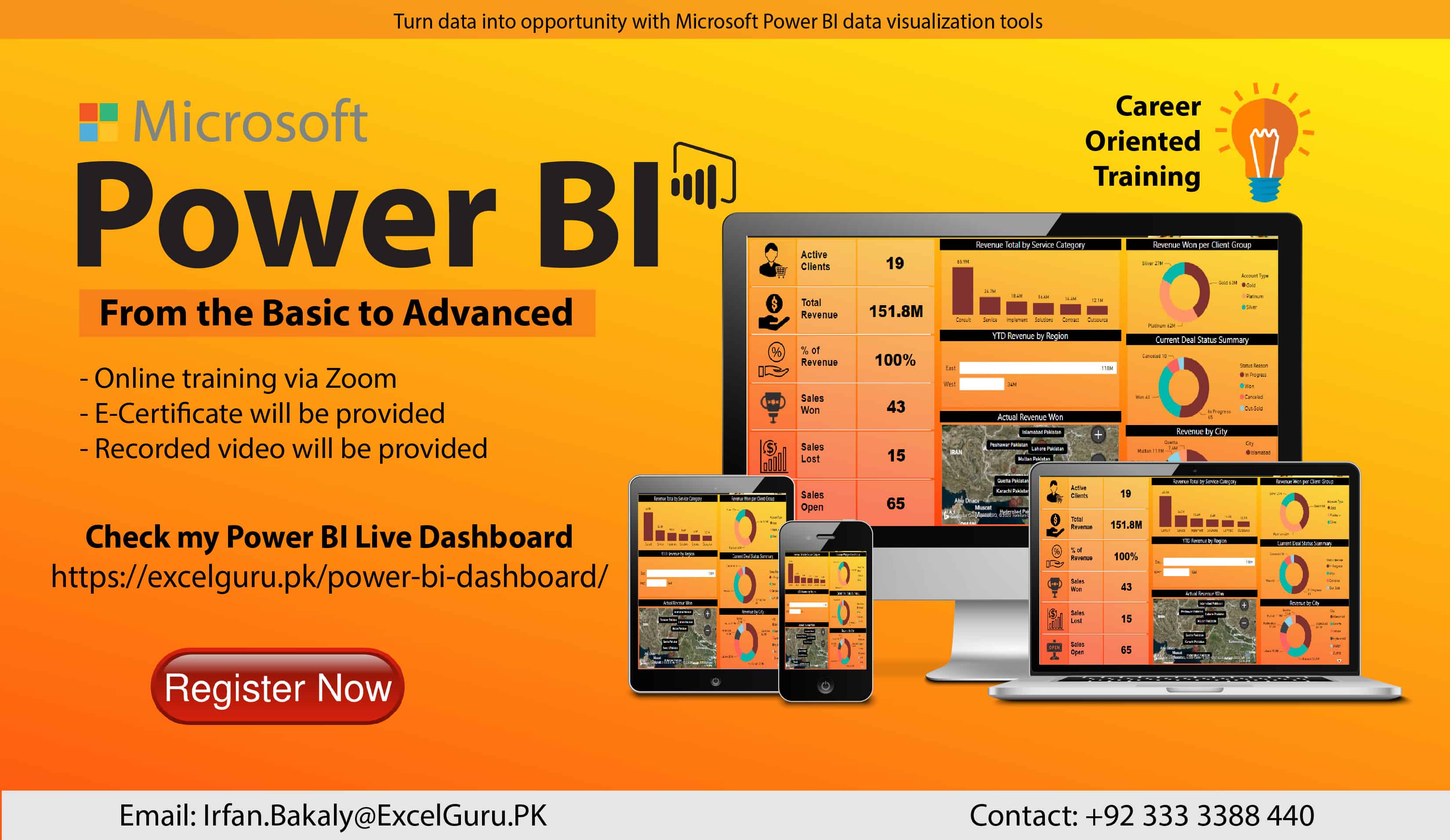 Power BI Training Basic To Advanced - Excel Guru
