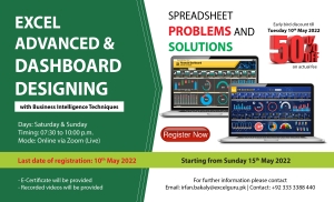 Excel Advanced Dashboard June 2022